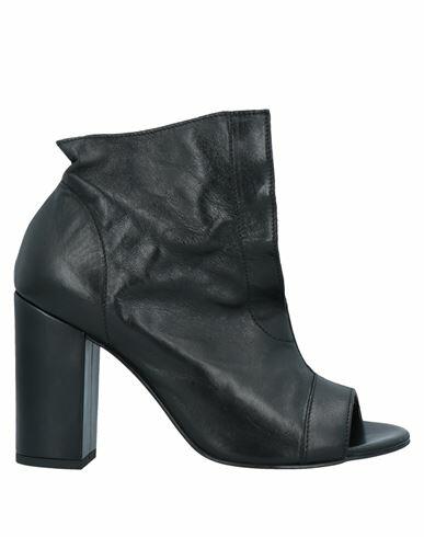 Formentini Woman Ankle boots Black Soft Leather Cover