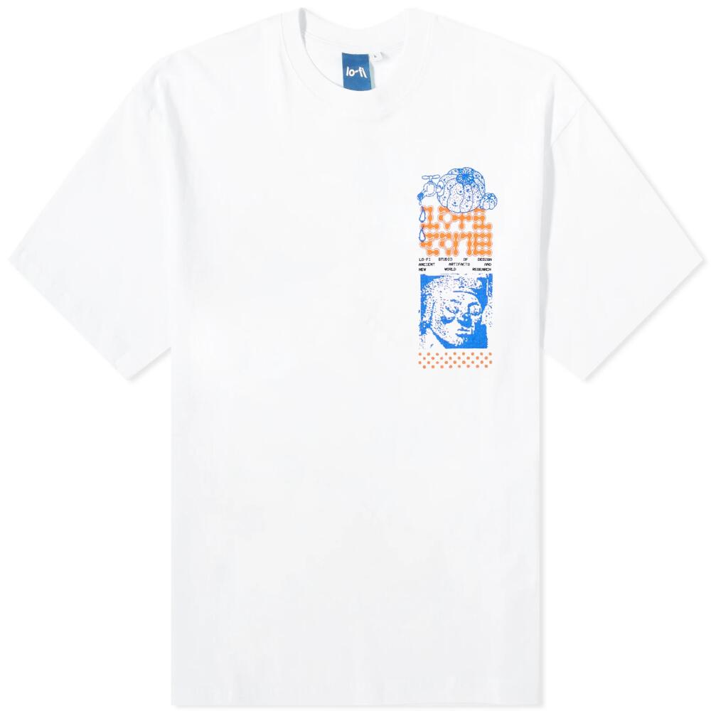 Lo-Fi Men's Void T-Shirt in White Cover