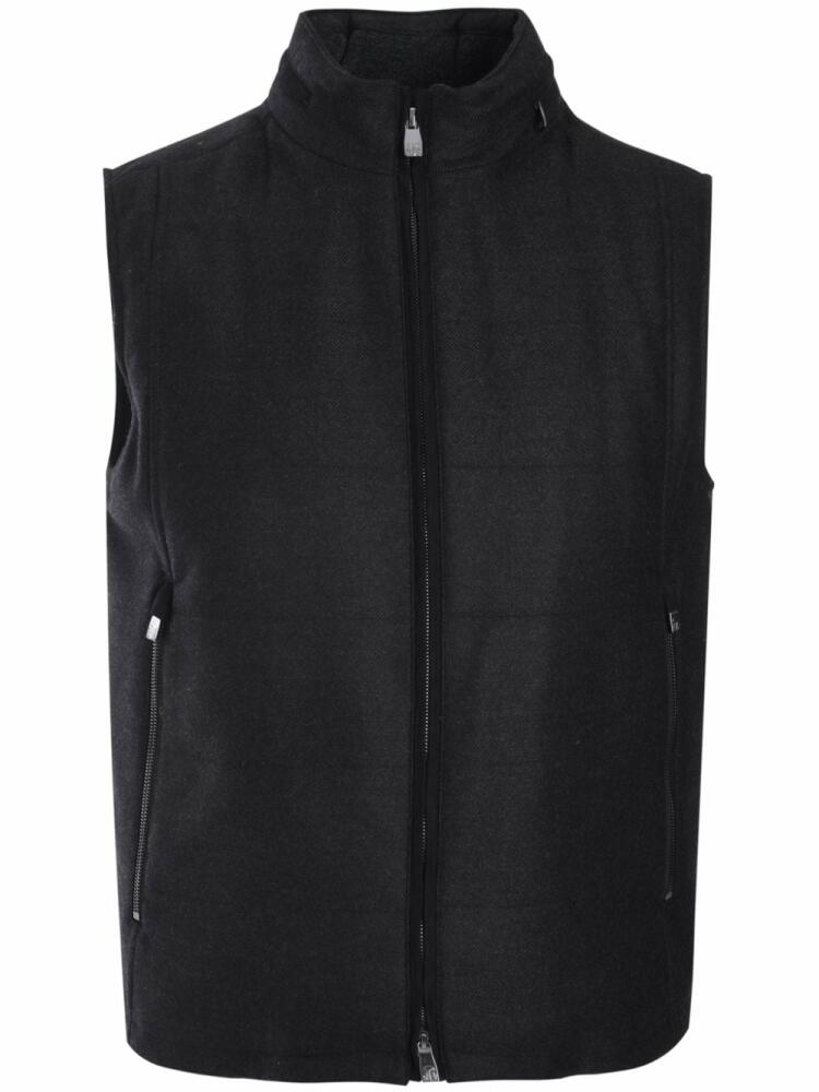 Corneliani knitted waistcoat - Black Cover