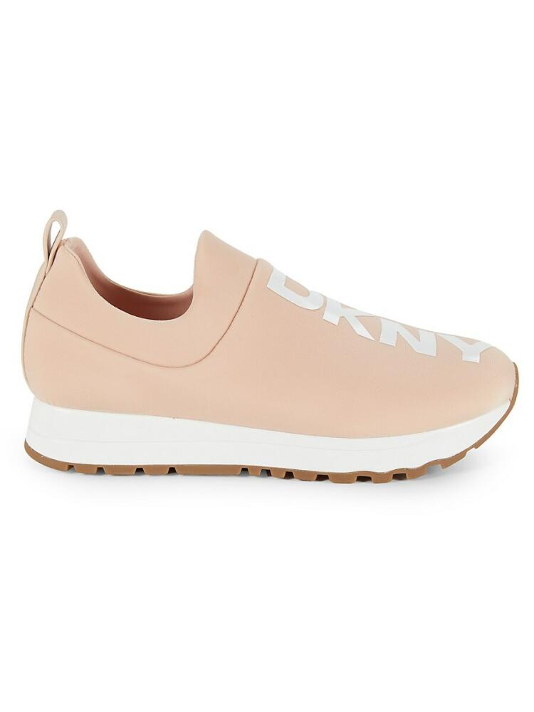 DKNY Women's Jadyn Low Top Slip On Sneakers - Pale Blush Cover