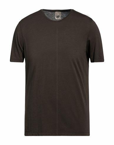 H953 Man T-shirt Cocoa Pima Cotton, Modal Cover