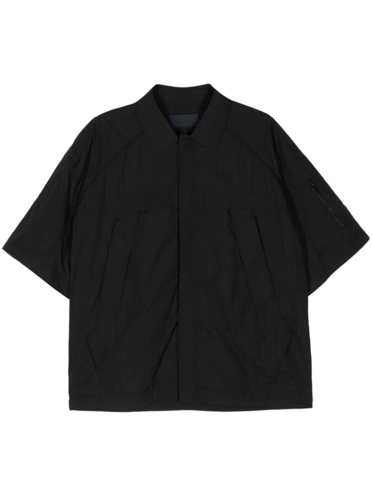 Juun.J nylon military shirt - Black Cover