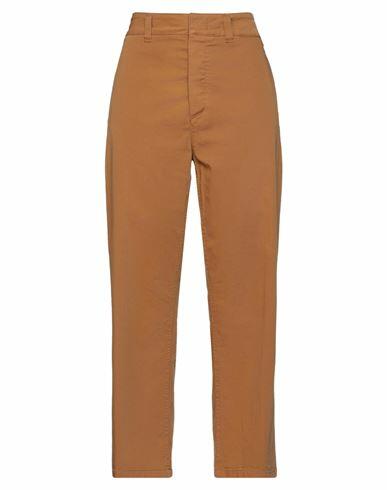 Department 5 Woman Pants Camel Cotton, Elastane Cover