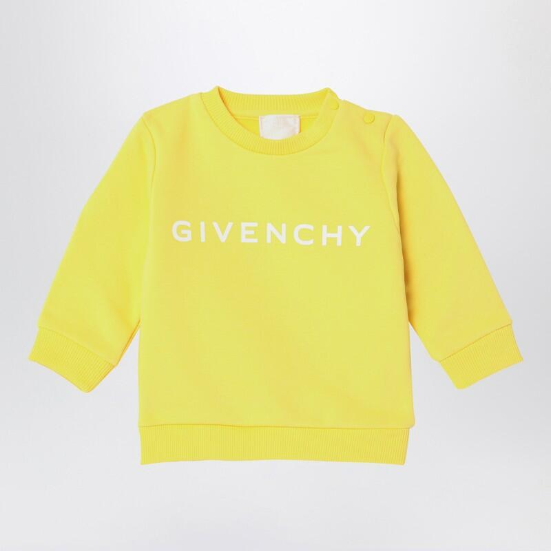 Givenchy Yellow cotton blend sweatshirt with logo Cover