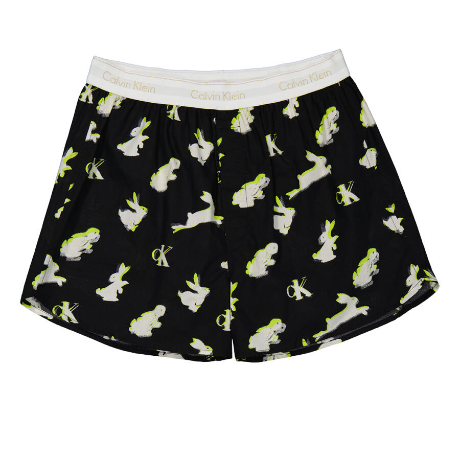 Calvin Klein Mens Year Of The Rabbit Logo Print Boxers, Cover