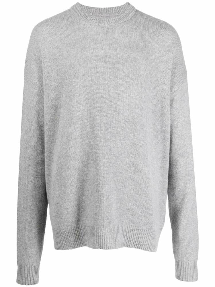 Jil Sander crew-neck cashmere jumper - Grey Cover