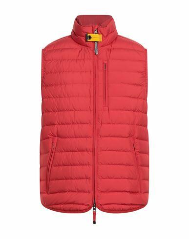 Parajumpers Man Puffer Tomato red Polyester Cover