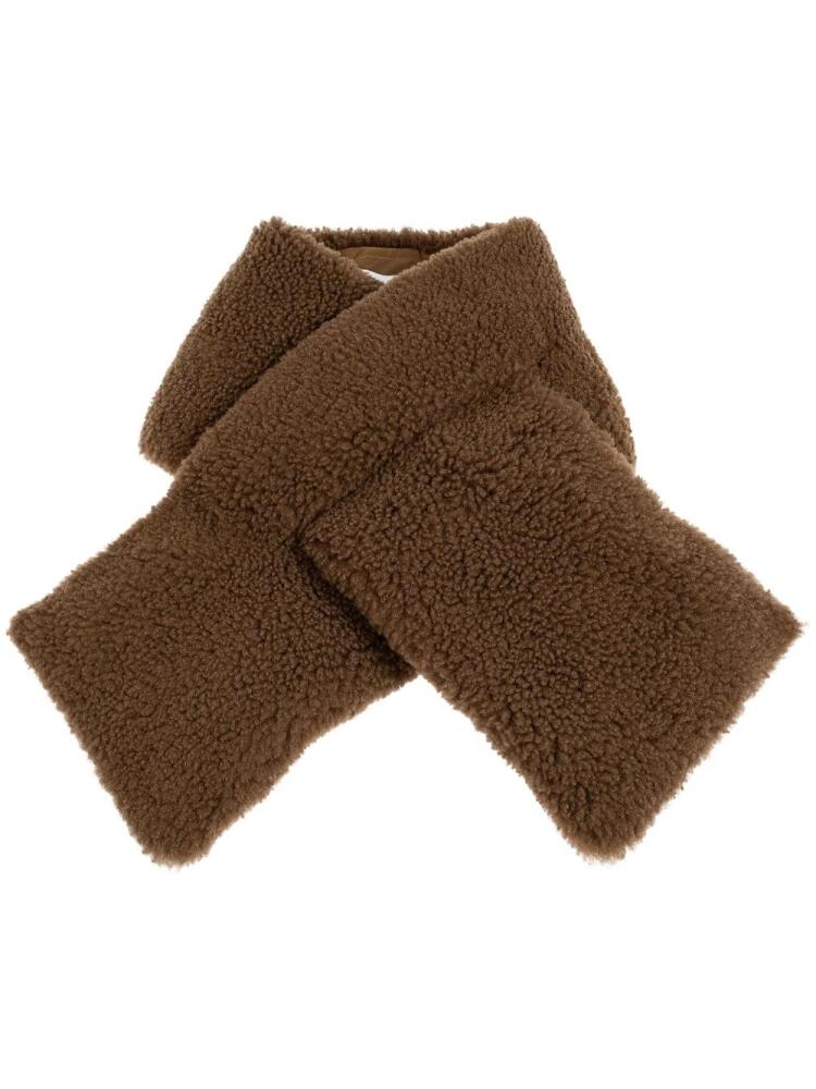 Yves Salomon fur shawl - Brown Cover