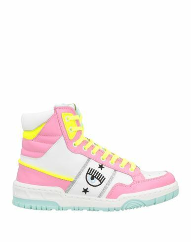 Chiara Ferragni Woman Sneakers Pink Soft Leather Cover