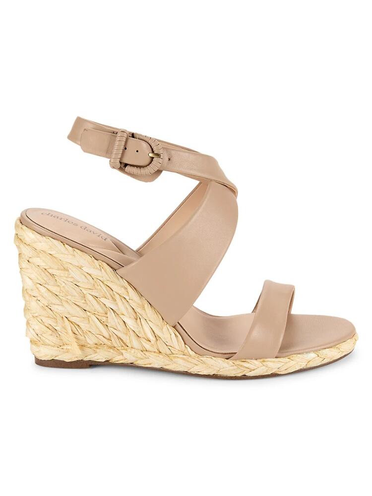 Charles David Women's Russel Espadrille Wedge Sandals - Linen Cover