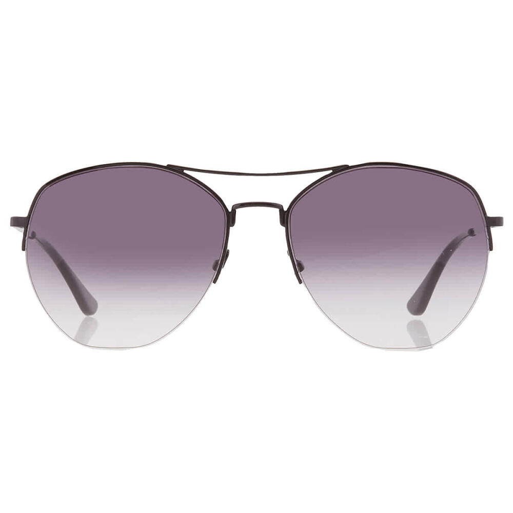 Calvin Klein Grey Pilot Ladies Sunglasses Cover