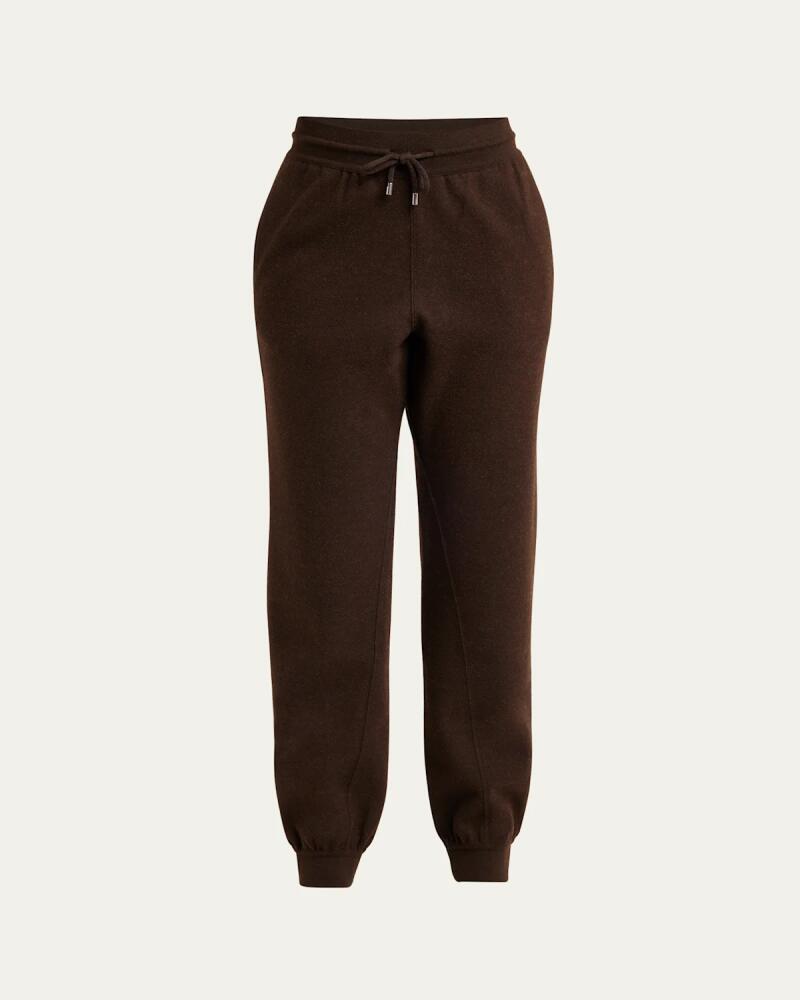 Loro Piana Rassa Pecora Nera Fleece Jogger Pants Cover