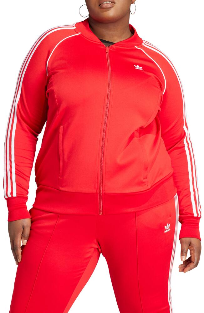 adidas Superstar Track Jacket in Better Scarlet Cover