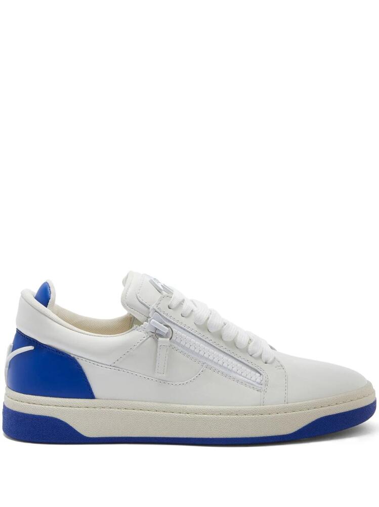 Giuseppe Zanotti low-top leather sneakers - White Cover