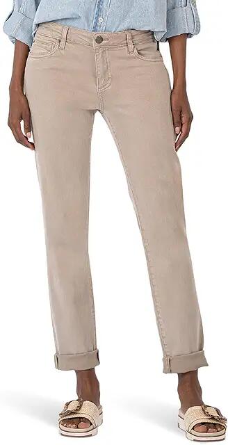 KUT from the Kloth Catherine Boyfriend In Wheat (Wheat) Women's Jeans Cover