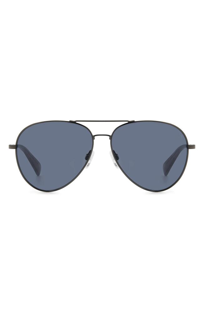 rag & bone 59mm Aviator Sunglasses in Dark Ruth Grey/Grey Cover