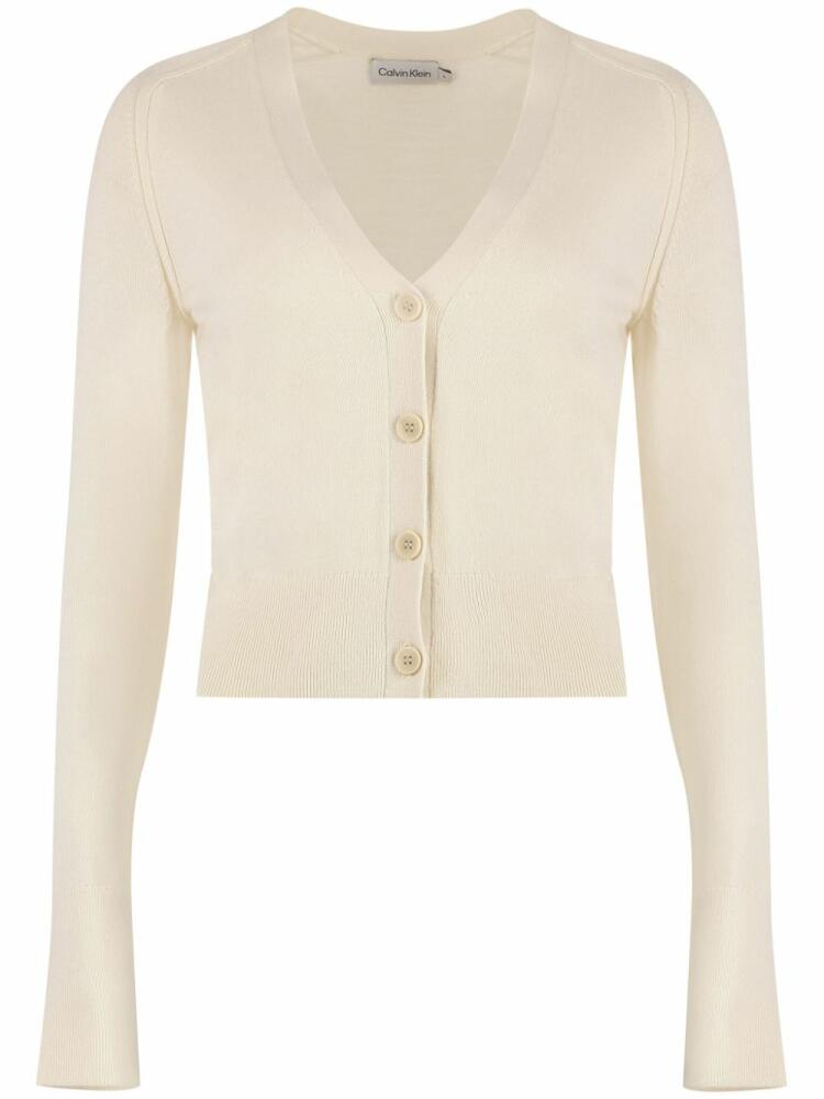 Calvin Klein wool cardigan - Neutrals Cover