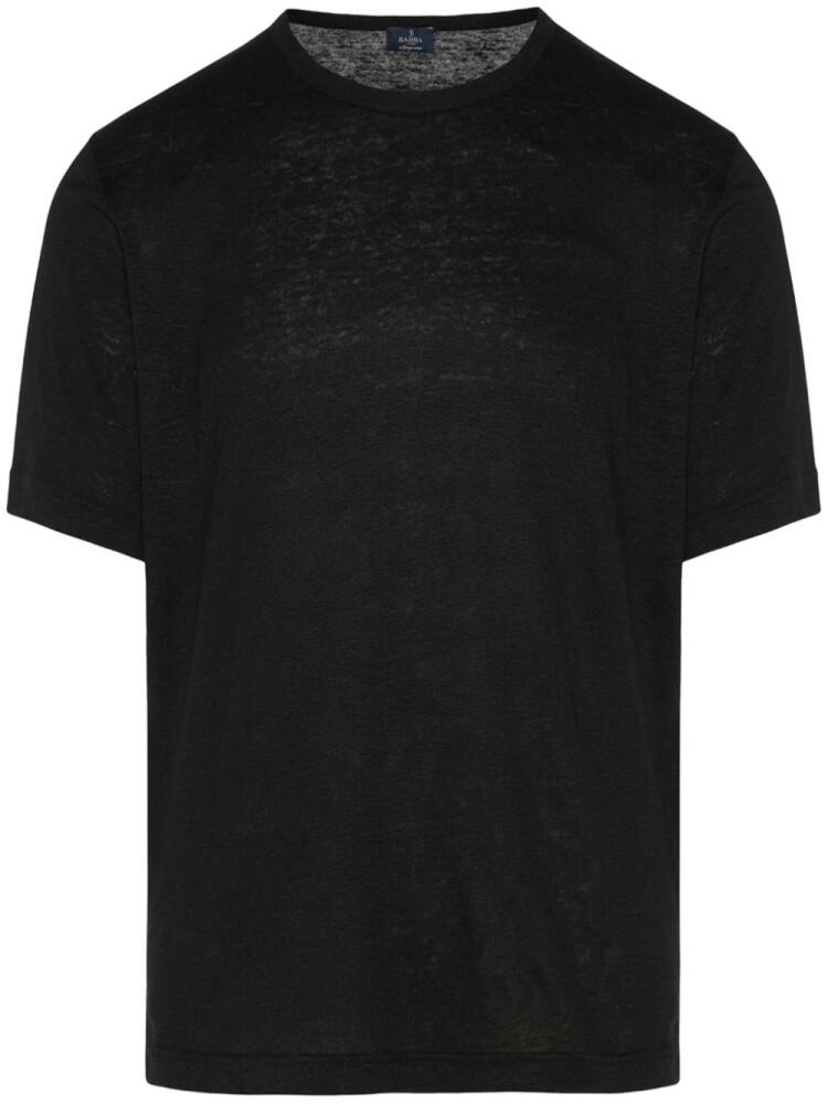 Barba plain T-shirt - Black Cover