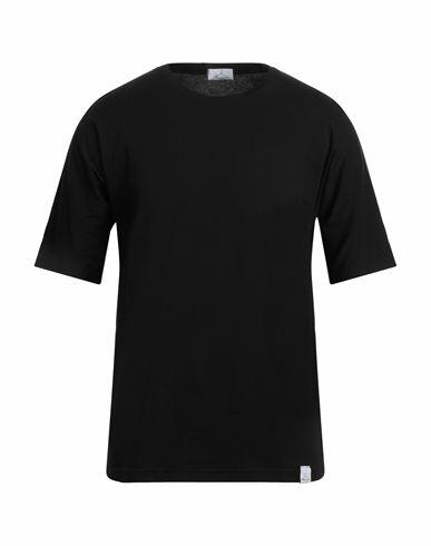 Berna Man T-shirt Black Cotton Cover