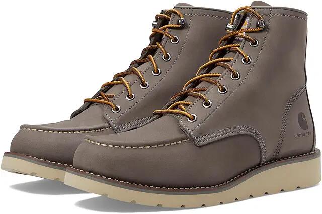 Carhartt 6 Moc Toe Wedge Boot (Grey Nubuck) Men's Boots Cover