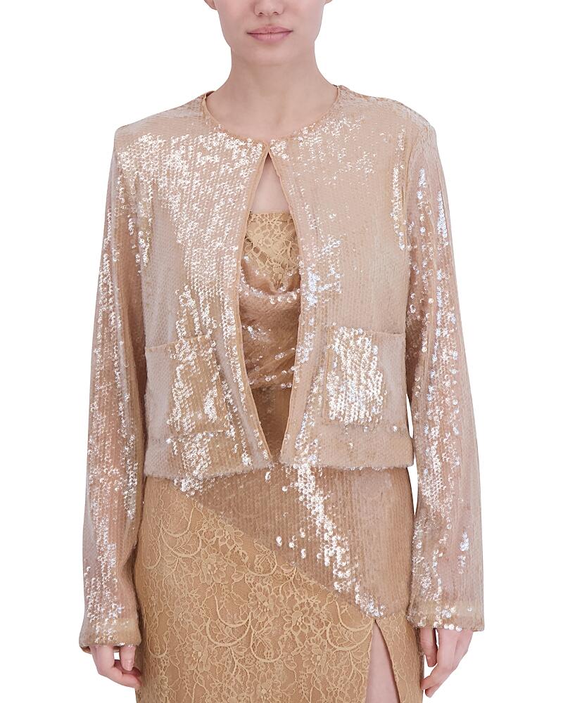 Bcbgmaxazria Sequin Jacket Cover