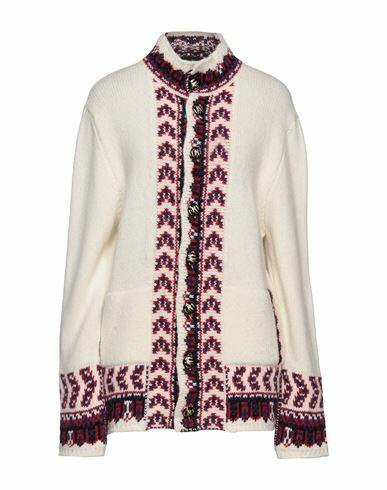 Etro Woman Cardigan Ivory Wool Cover