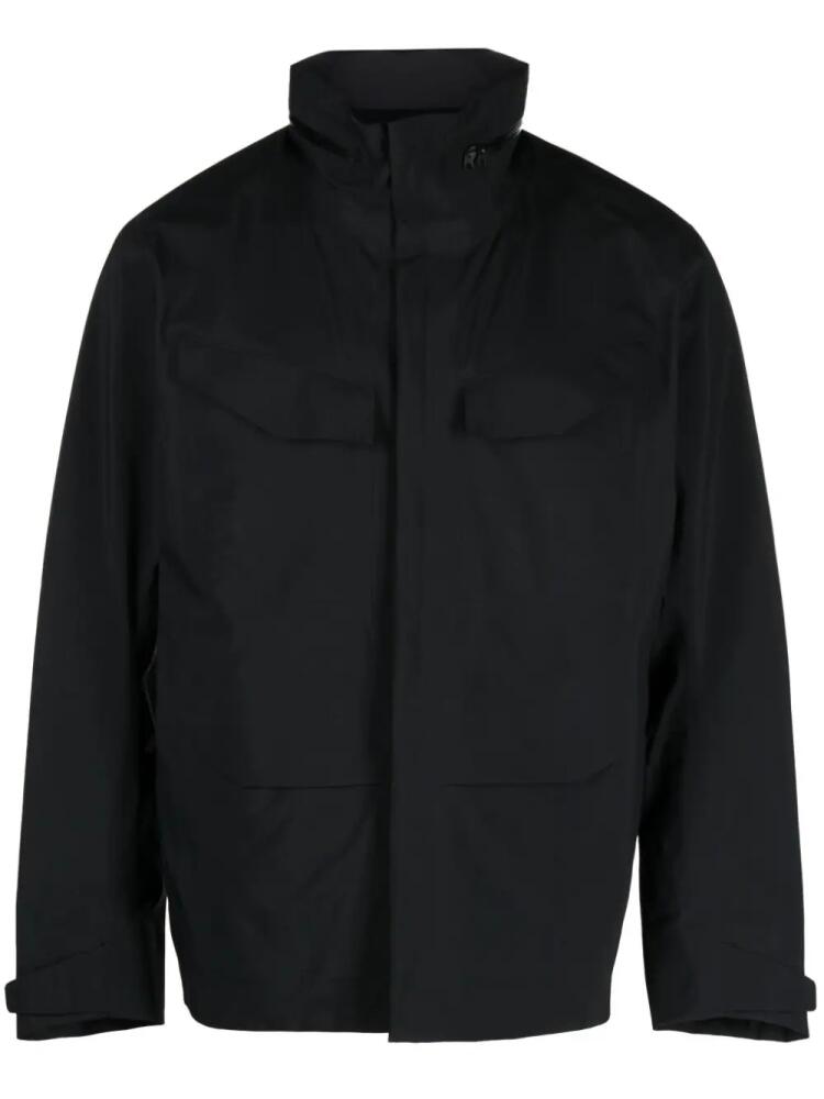 Veilance Field high-neck hooded jacket - Black Cover