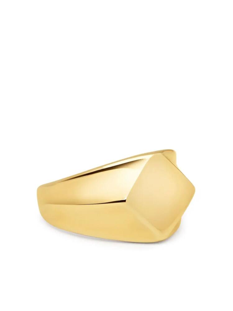 Nialaya Jewelry gold-plated signet ring Cover