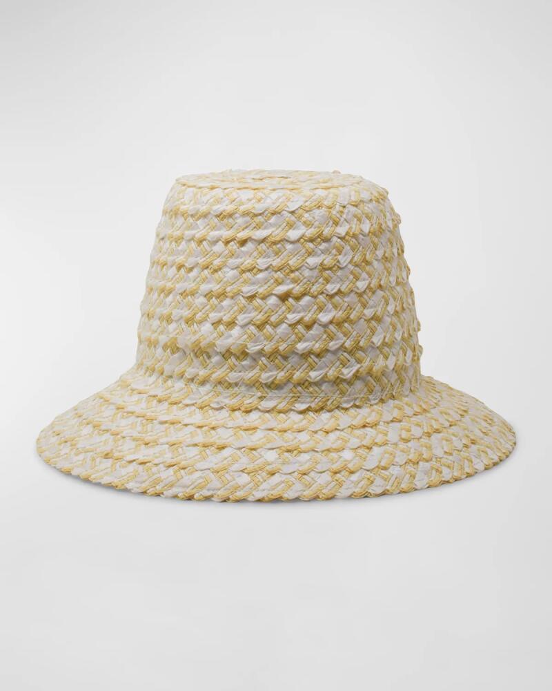 Gigi Burris Iris Straw Structured Hat Cover