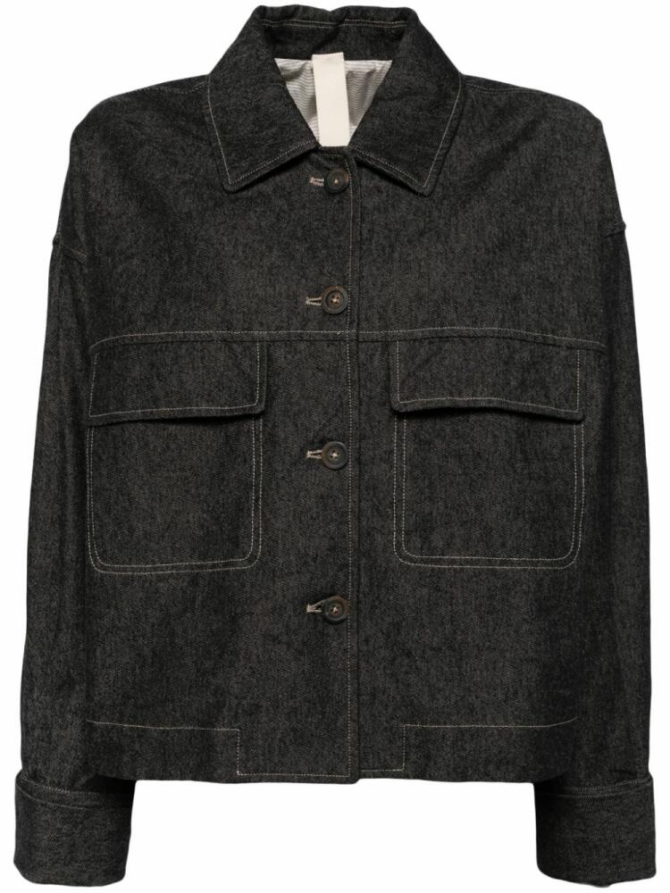 Forme D'expression Oversized trucker jacket - Black Cover