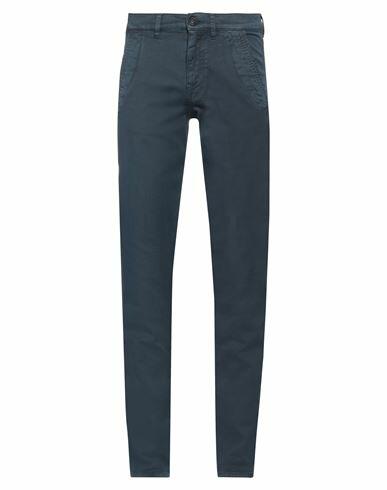 Belstaff Man Pants Slate blue Cotton, Elastane Cover