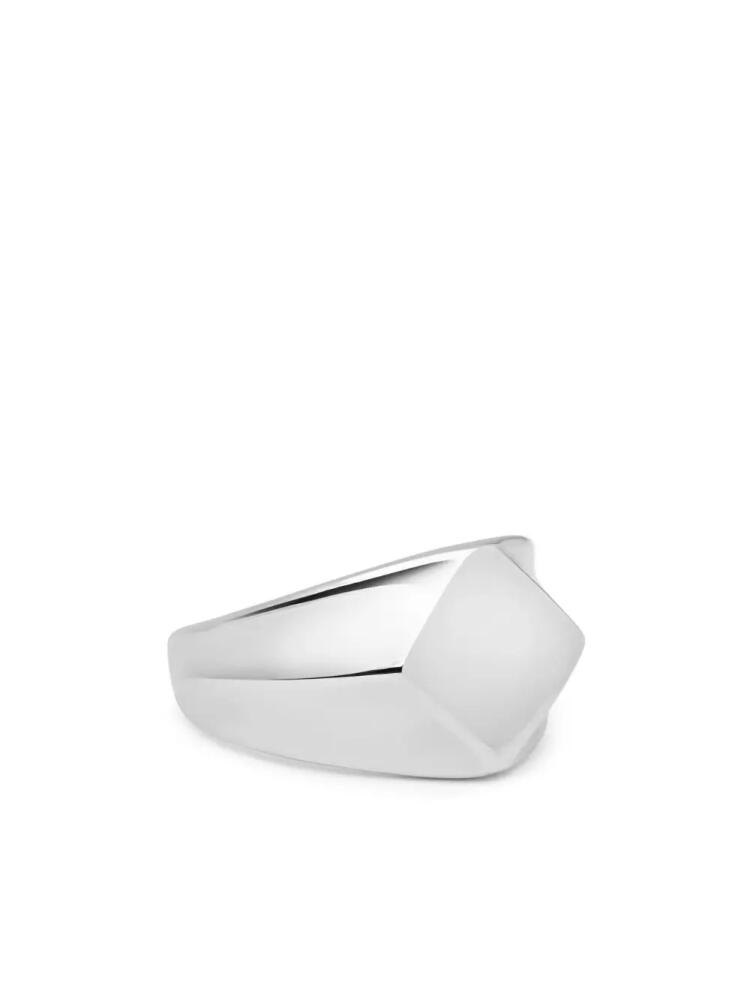 Nialaya Jewelry faceted ring - Silver Cover