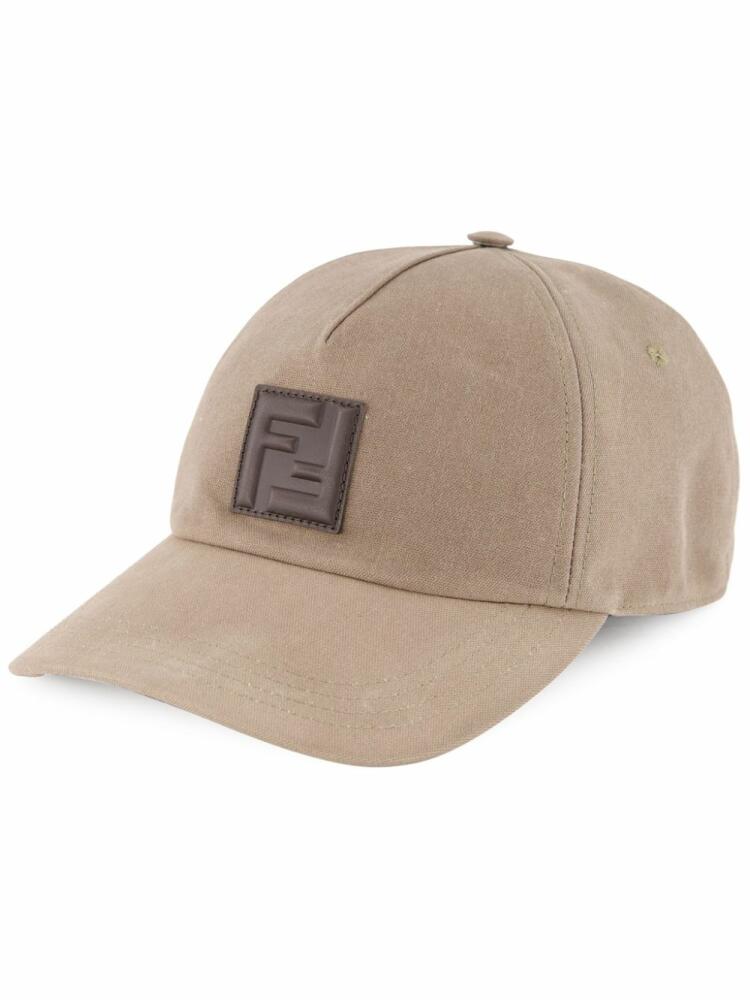 FENDI cotton baseball cap - Grey Cover