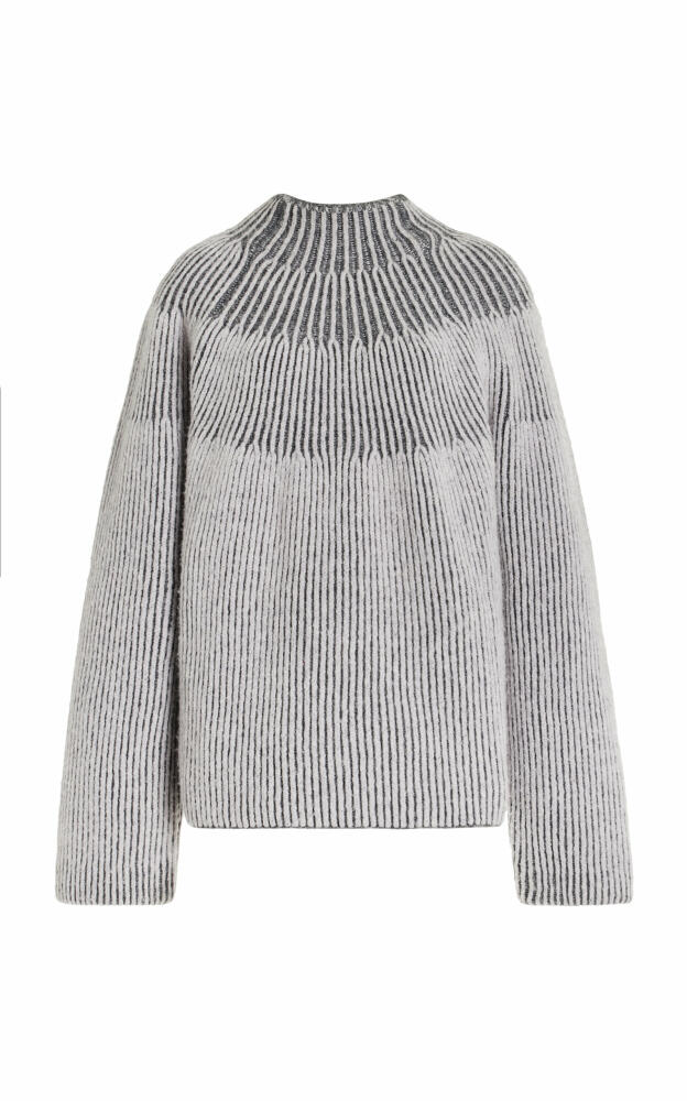 Proenza Schouler White Label - Brynn Jacquard Knit Sweater - Blue Cover