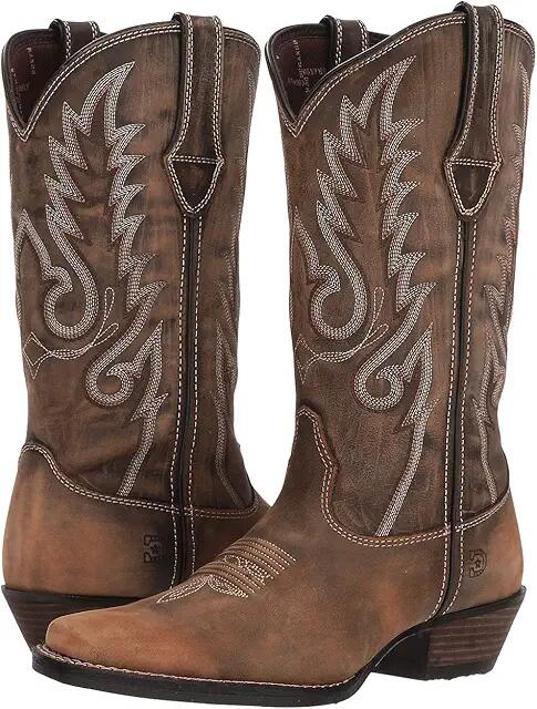 Durango Dream Catcher 12 Fancy Stitch (Distressed Brown/Tan) Cowboy Boots Cover