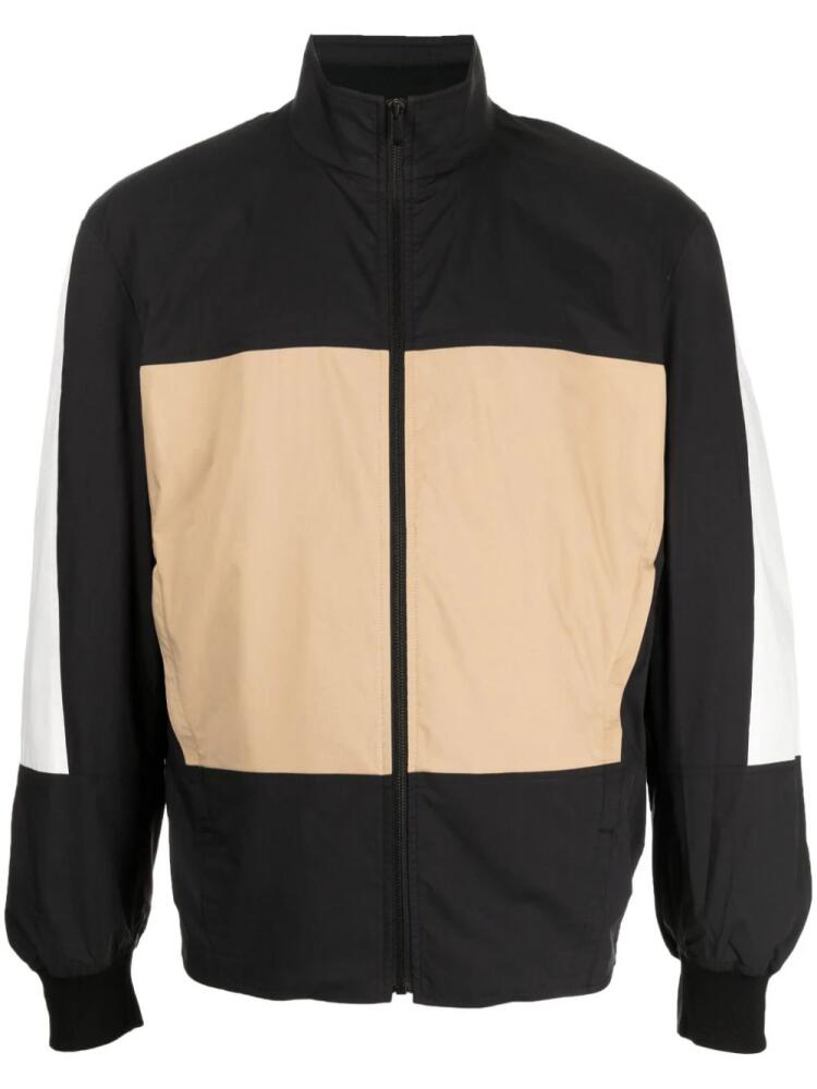 CROQUIS x Neil Barrett contrast-panel zip-up jacket - Black Cover