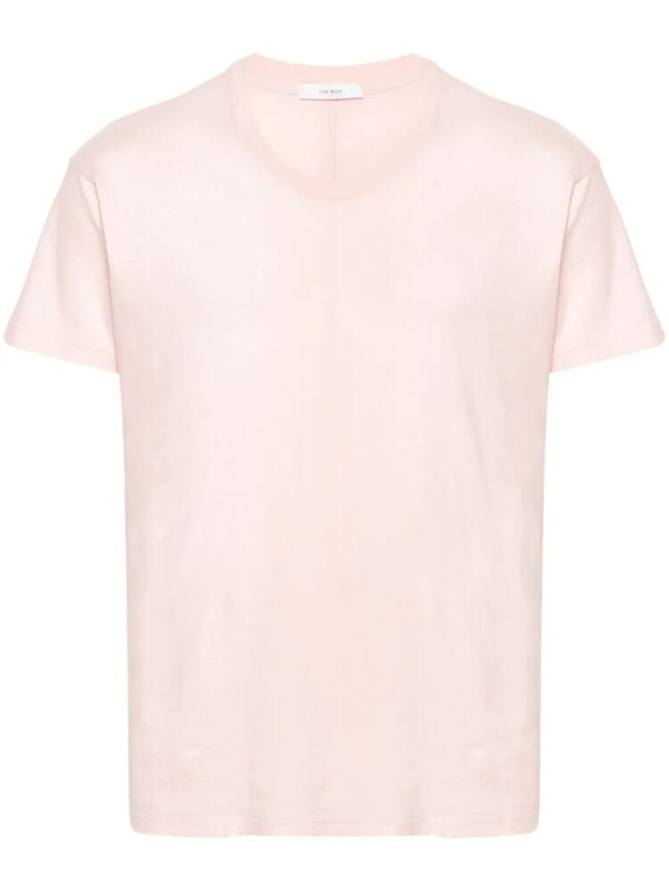 The Row Blaine cotton T-shirt - Pink Cover