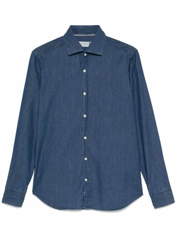 Tintoria Mattei chambray shirt - Blue Cover