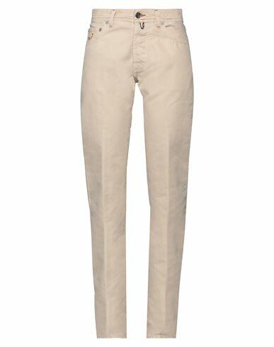 Jacob Cohёn Woman Jeans Cream Cotton, Polyester Cover