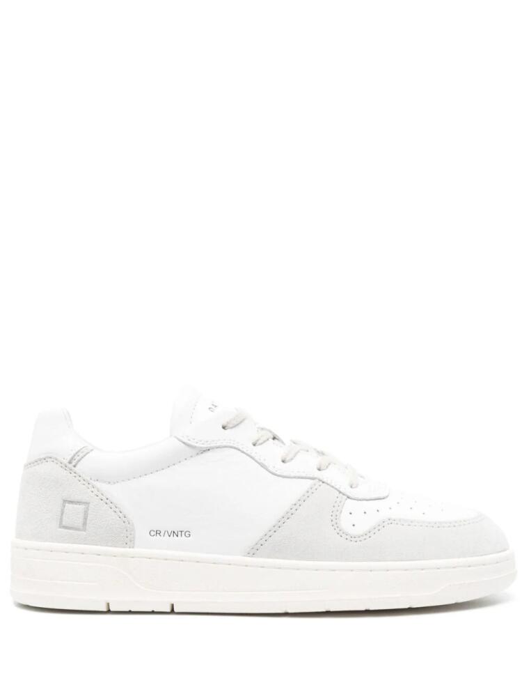 D.A.T.E. Court lace-up sneakers - White Cover