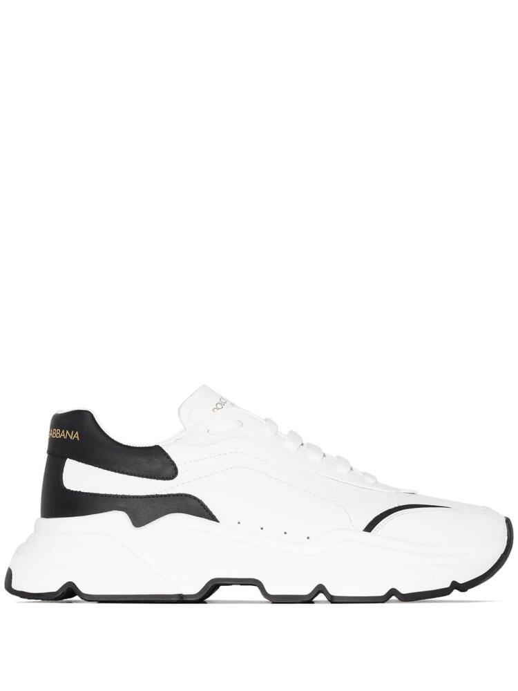 Dolce & Gabbana Daymaster leather sneakers - White Cover