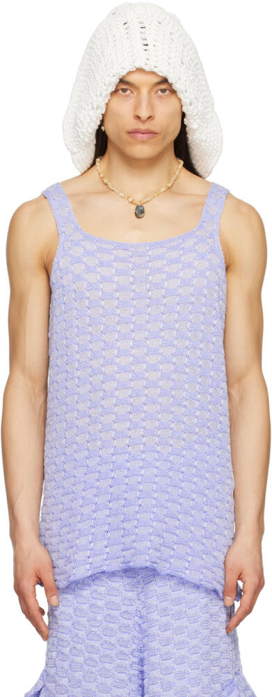 Isa Boulder SSENSE Exclusive Purple Tank Top Cover