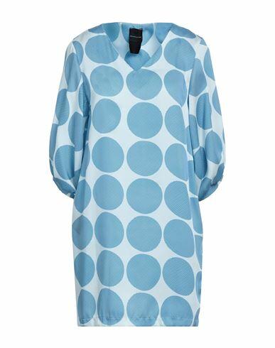 Marc Ellis Woman Mini dress Azure Polyester Cover