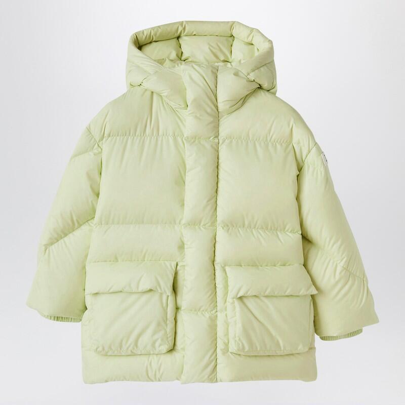 Il Gufo Long down jacket with hood yellow Cover