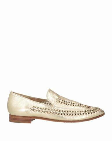 Giorgio Armani Woman Loafers Platinum Leather Cover