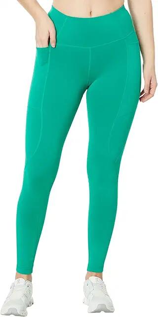 Sweaty Betty Therma Boost 2.0 Running Leggings (Electro Green) Women's Clothing Cover