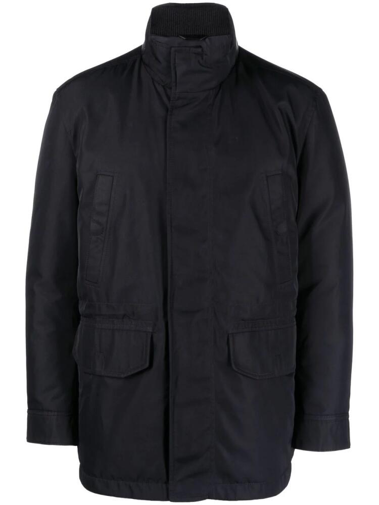 Brioni four-pocket field jacket - Blue Cover