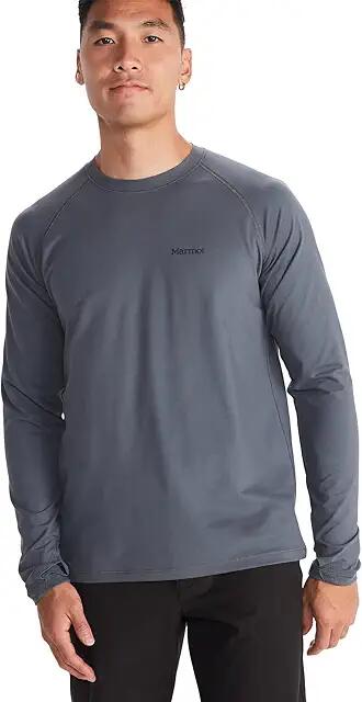 Marmot Windridge Long Sleeve (Steel Onyx) Men's Clothing Cover