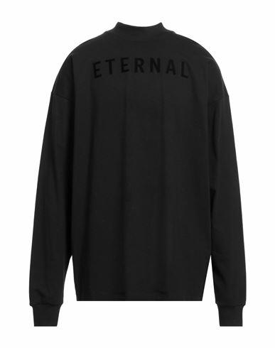 Fear Of God Man Sweatshirt Black Cotton, Lycra Cover