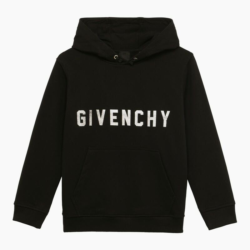 Givenchy Black cotton hoodie with logo Cover